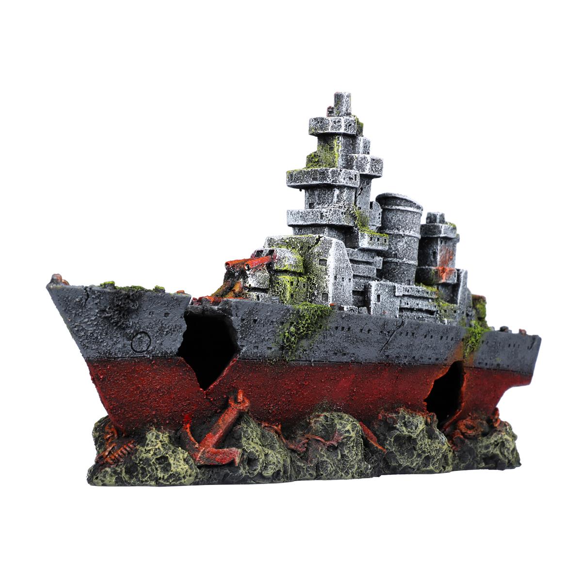 Akv. Pynt 234-444504 Amoco Skip 39x10x20cm