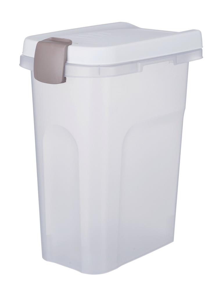 Fortønne 25l 24x39x51cm Transparent/Hvit