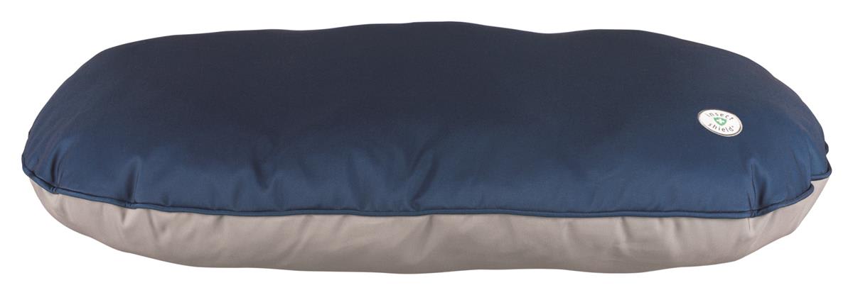 Hundepute Insect Shield 28628 110x70cm Taupe/Mørkeblå