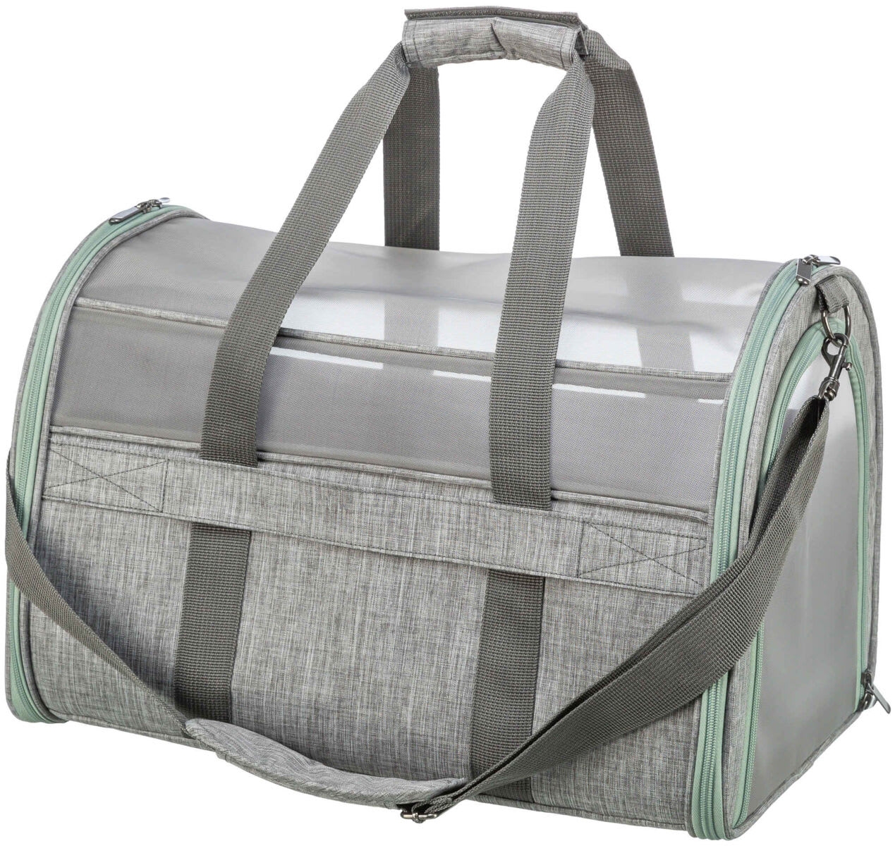 Transportbag 28908 Dillon Grå/Mint 33x32x54cm Max 10kg