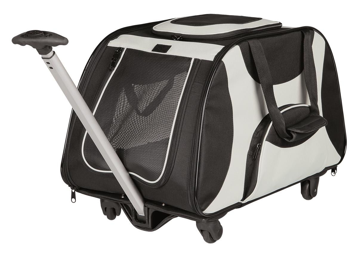 Transportbag Trolley 28949 Polyester Sort/Grå M/Hjul 67x34x47cm Max 21kg