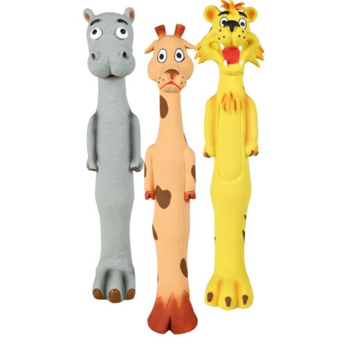 Hundeleke 3506 Latexdyr Safari (Longies) 30-32cm