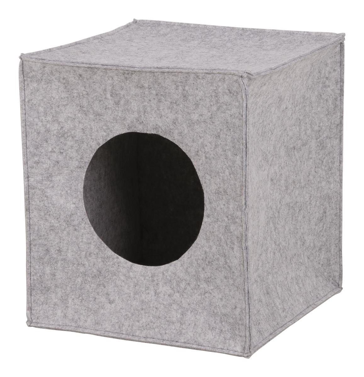 Kattehule 36313 Anton Til Ikea Hyller Grå Filt 33x37x33cm