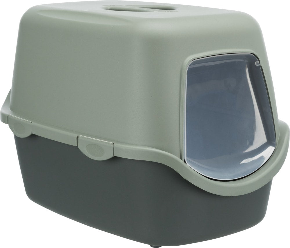 Kattebakke 40210 Vico Be Eco M/Tak & Dør Antrasitt/Grå-Grønn 56x40x40cm