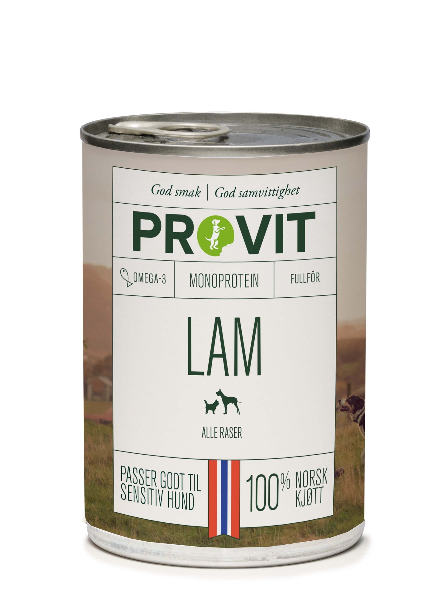 PROVIT Gobiten Boksemat Lam 400g 12stk (Pk Pris)