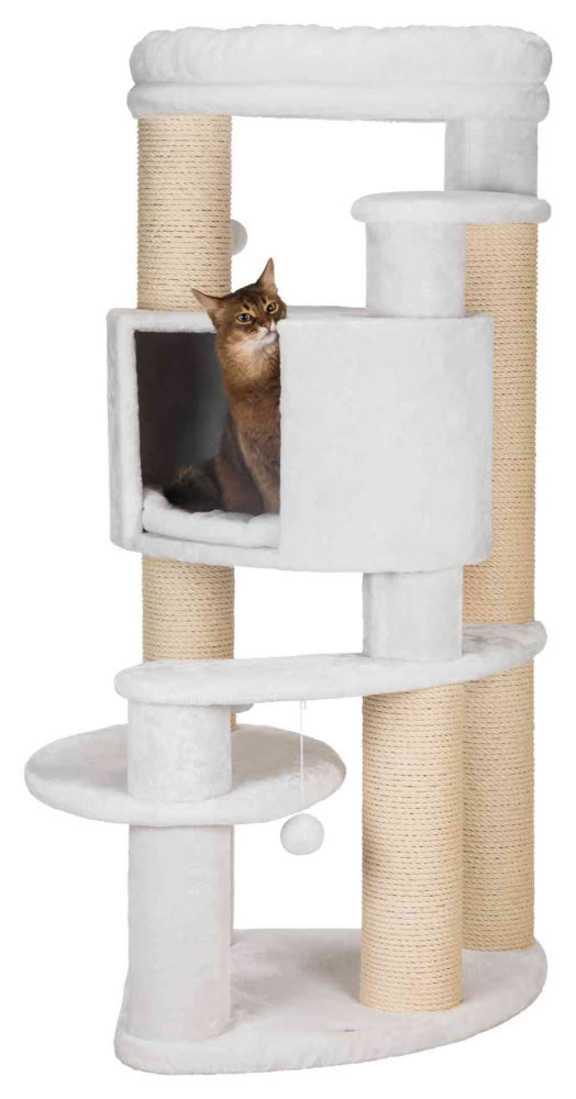 Kattemøbel 44664 Zita XXL Hvit 147cm 2 DELER