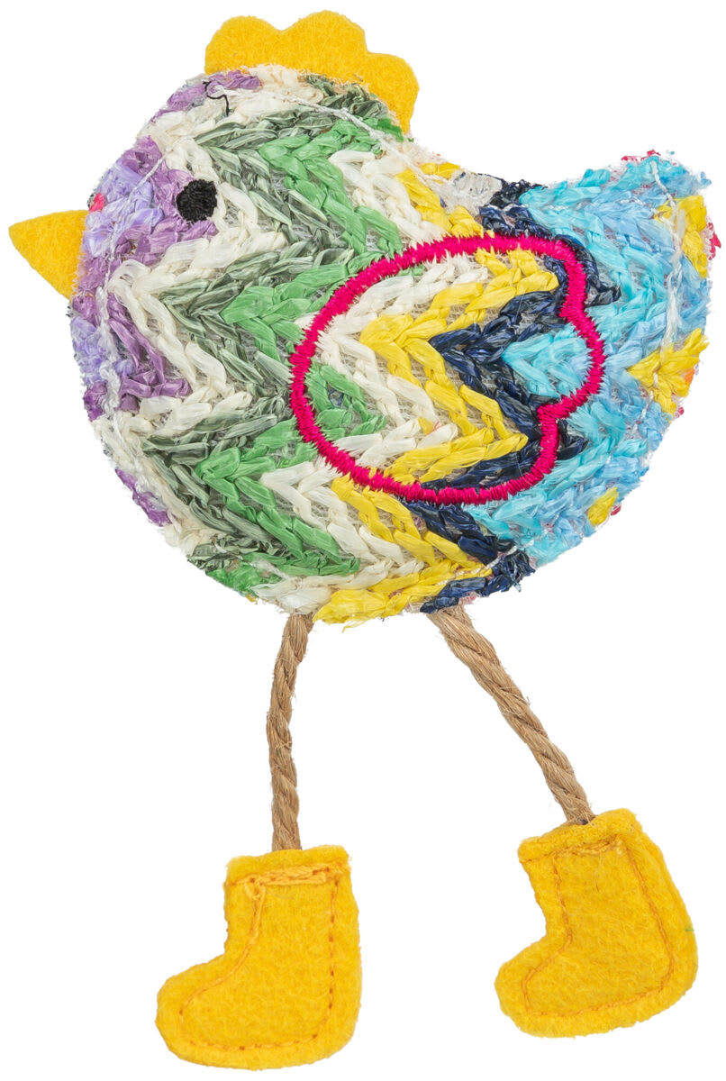 Katteleke 45471 Kylling i Polyester M/Catnip 11cm