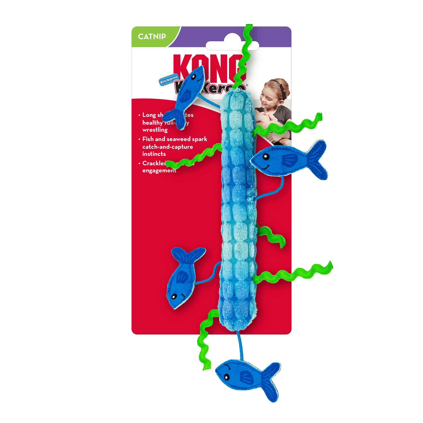 Katteleke KONG Kickeroo Stickaroo