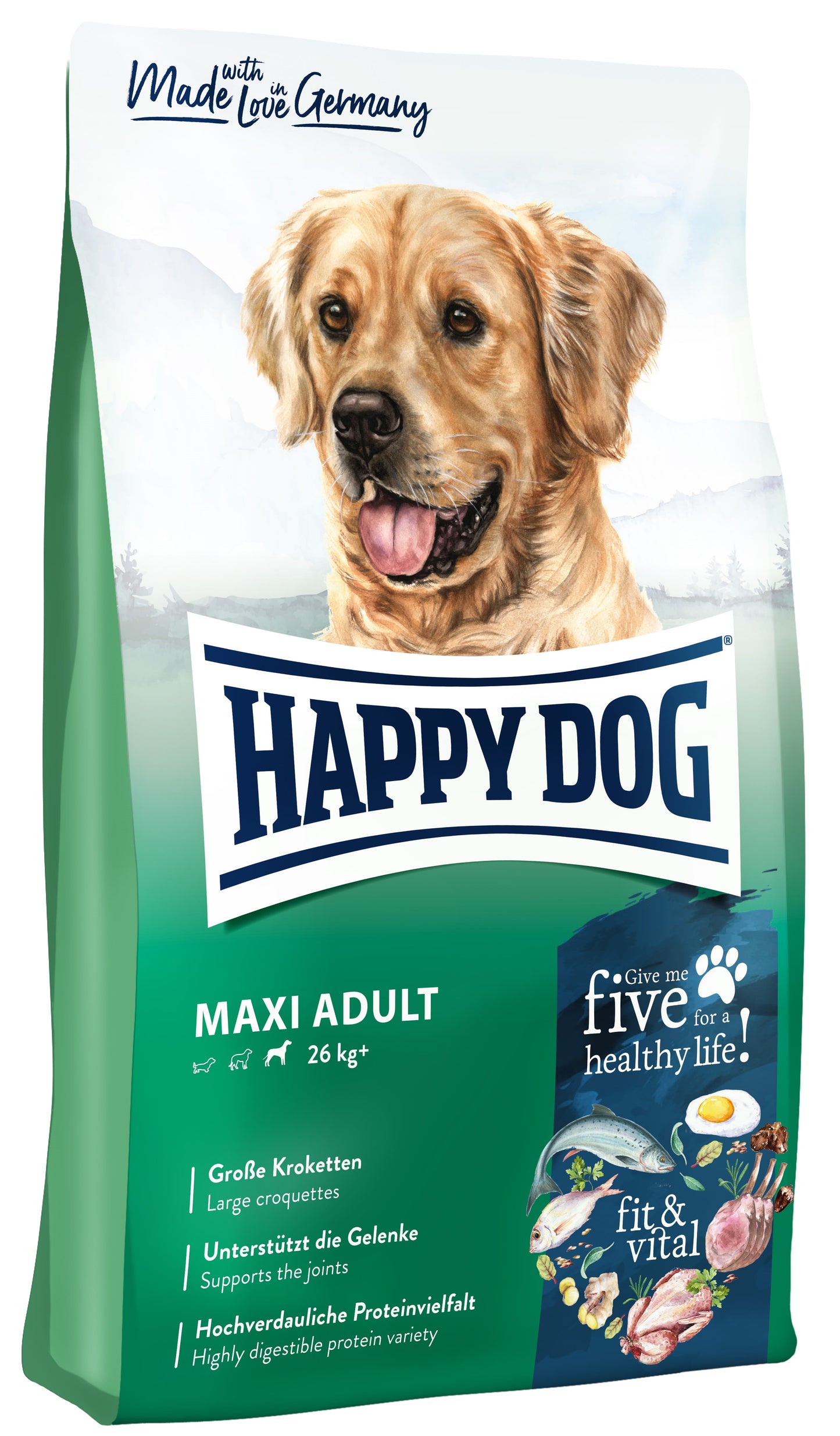 Happy Dog Fit & Vital Maxi Adult 4Kg