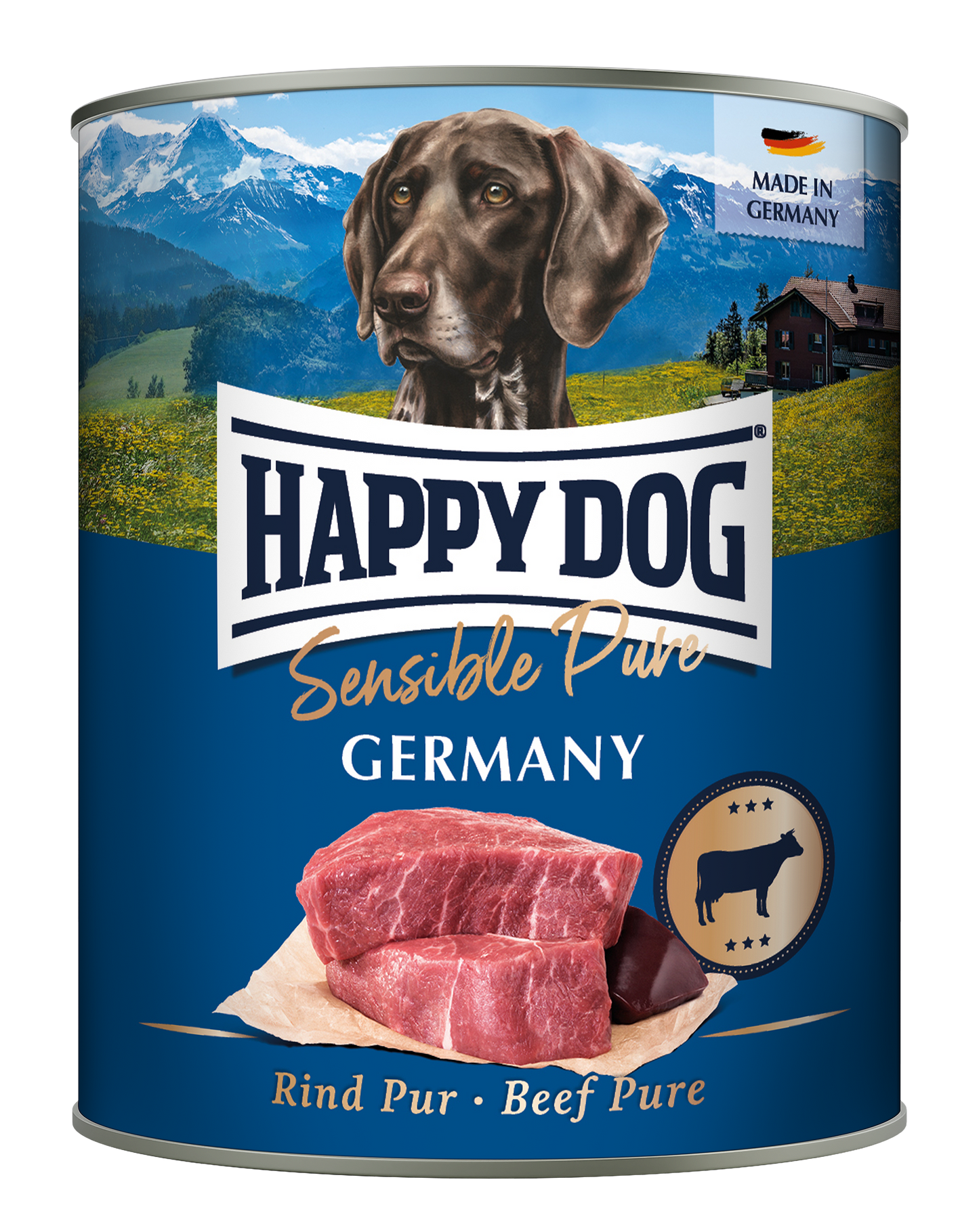 Happy Dog Boksemat Sensible Pure Germany M/Oksekjøtt 800g