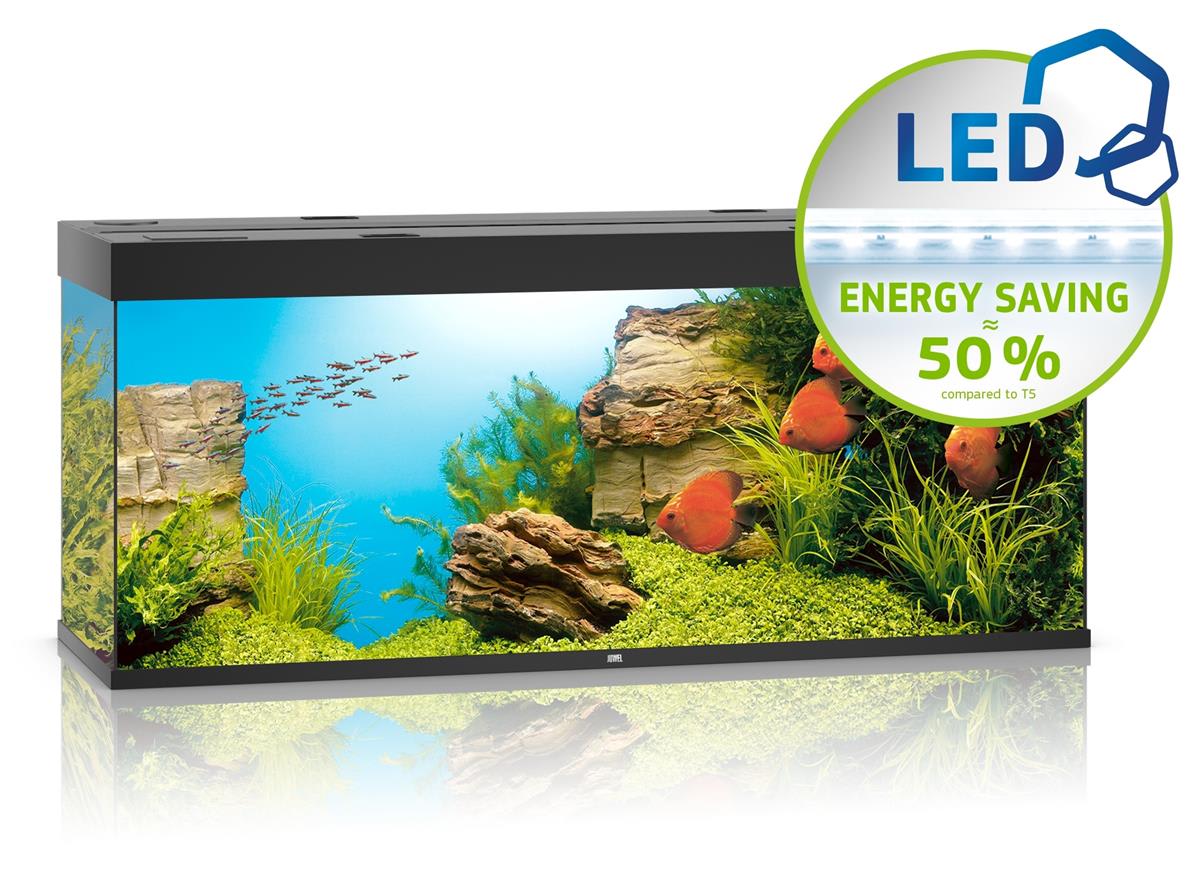 Akv. Juwel Rio 450 Sort LED Lys 450L