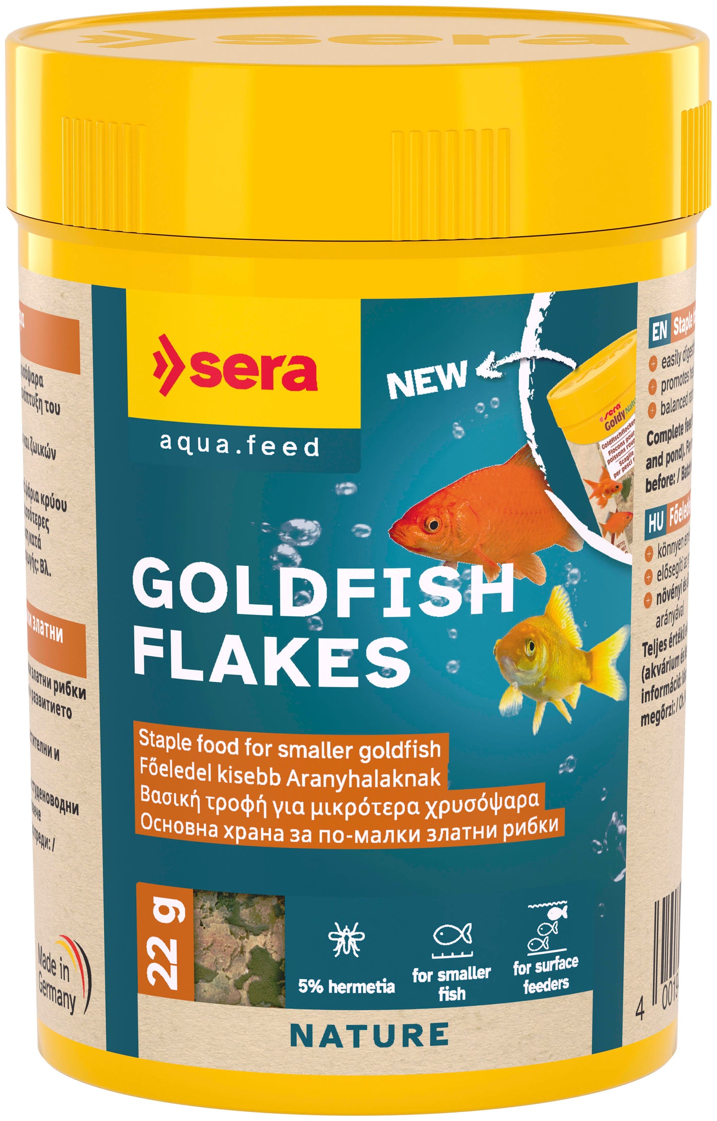 Fiskefor Sera Goldfish Flakes 100ml/22g