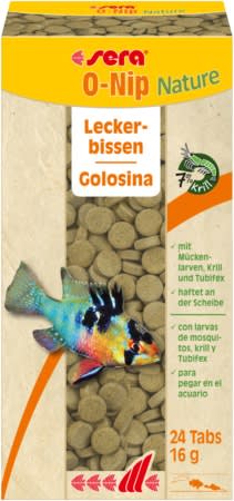Fiskefor Sera O-Nip Nature 24 Tabl. 420