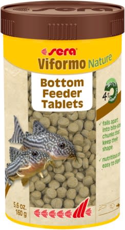 Fiskefor Sera Viformo Nature Tabl. 700stk 250ml 550