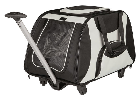 Transportbag Trolley 28949 Polyester Sort/Grå M/Hjul 67x34x47cm Max 21kg