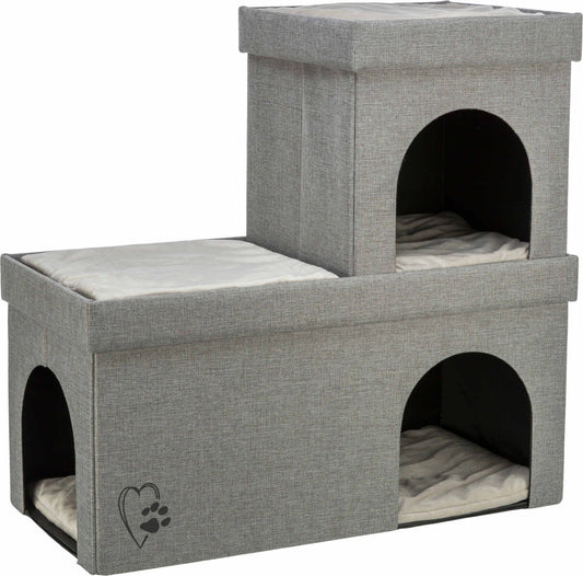 Kattehule 363110 Kimy Lysegrå 76x72x37cm