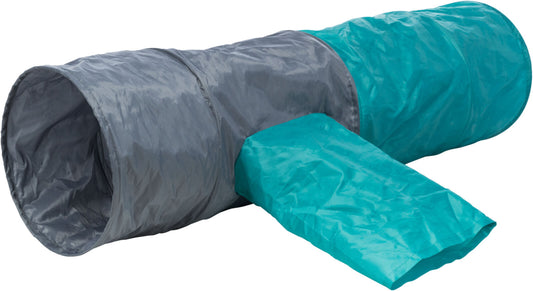 Kattetunnel 4302 i Nylon 115cm M/2 Utganger i Siden