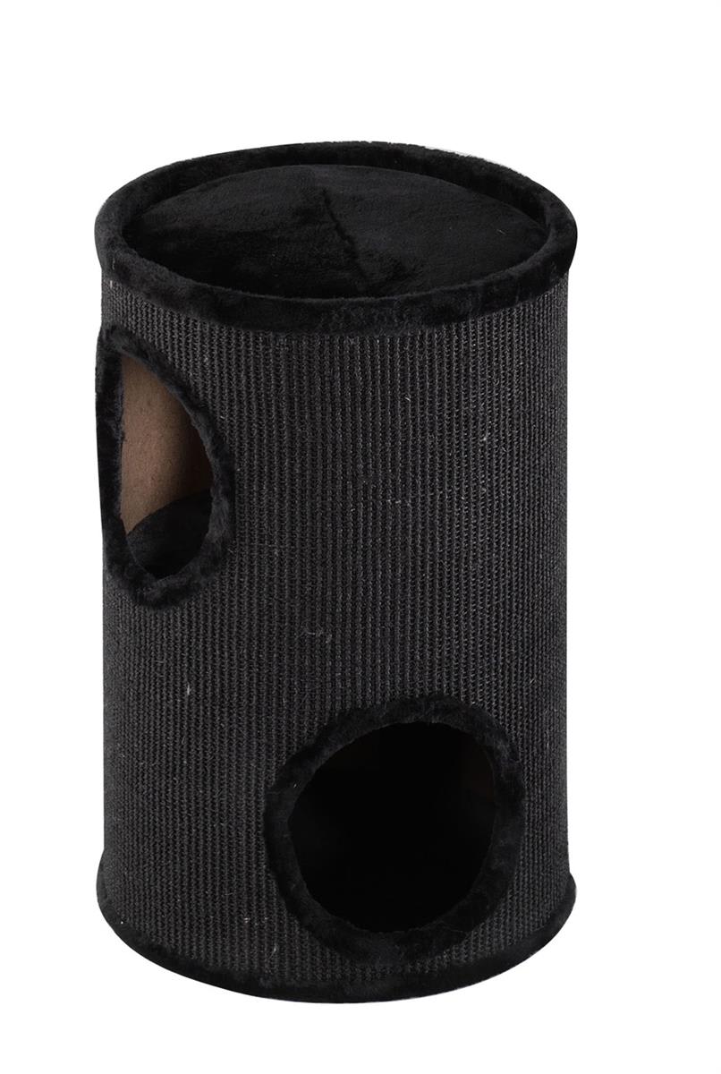 Kattemøbel 431-407585 Everlast Cat Tower Sort 2etg. 37x56cm