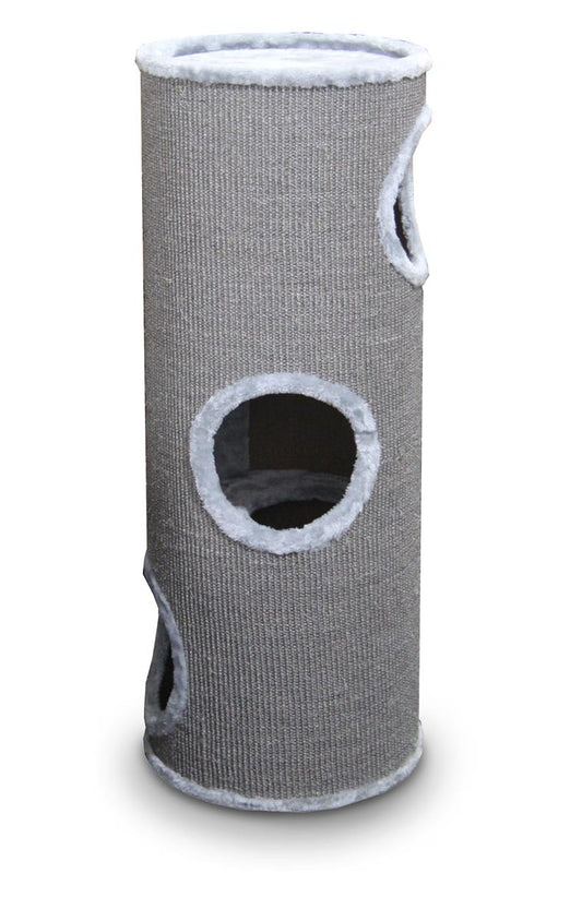 Kattemøbel 431-431078 Everlast Cat Tower Grå 3etg. 37x100cm