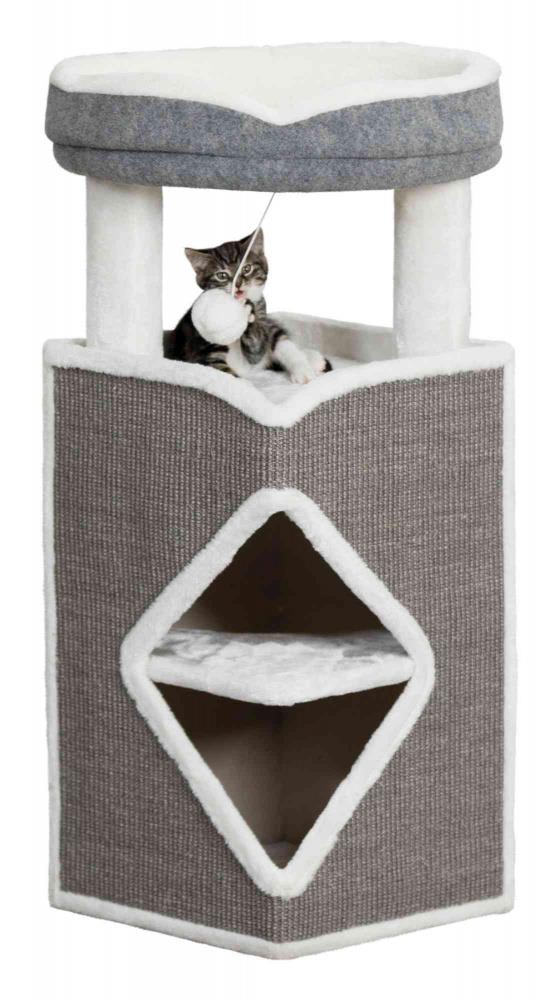 Kattemøbel 44427 Cat Tower Arma 98cm Grå/Hvit