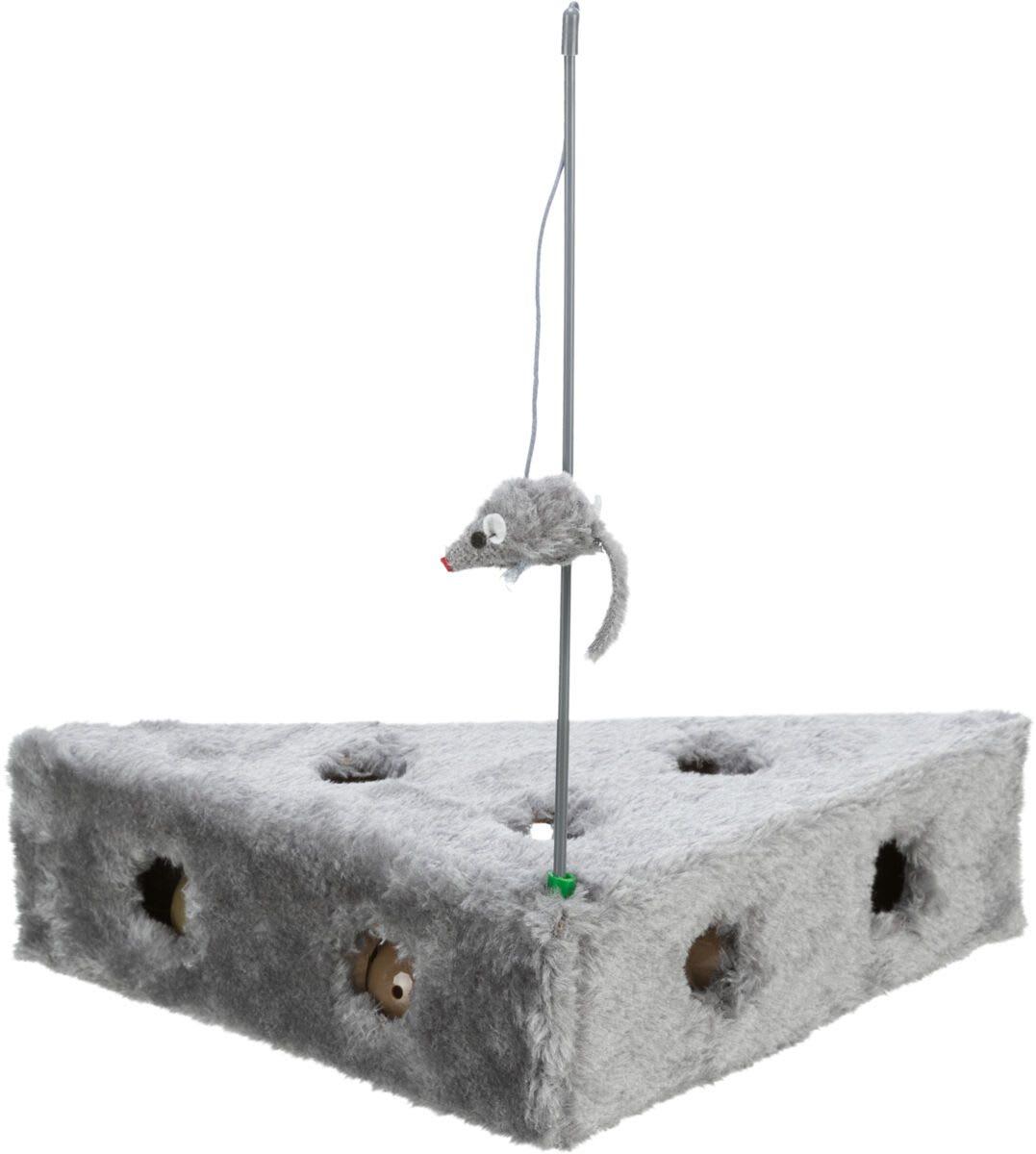 Katteleke 4505 Plysj Ost M/Ball og Stang