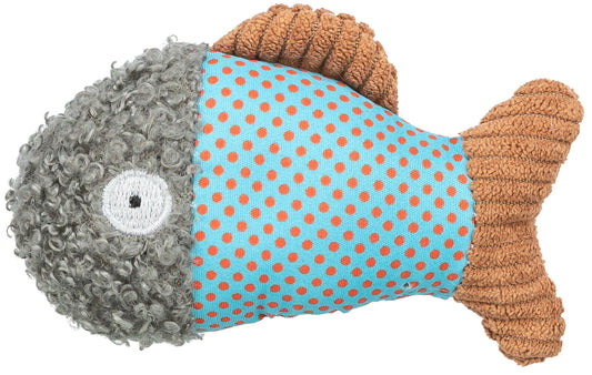 Katteleke 45467 Fish Stoff/Plysj M/Catnip 9cm