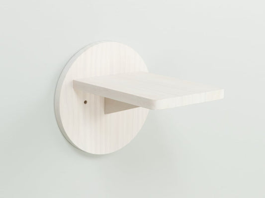 Kattemøbel 49943 Hylle Til Vegg Hvit ø:19x22