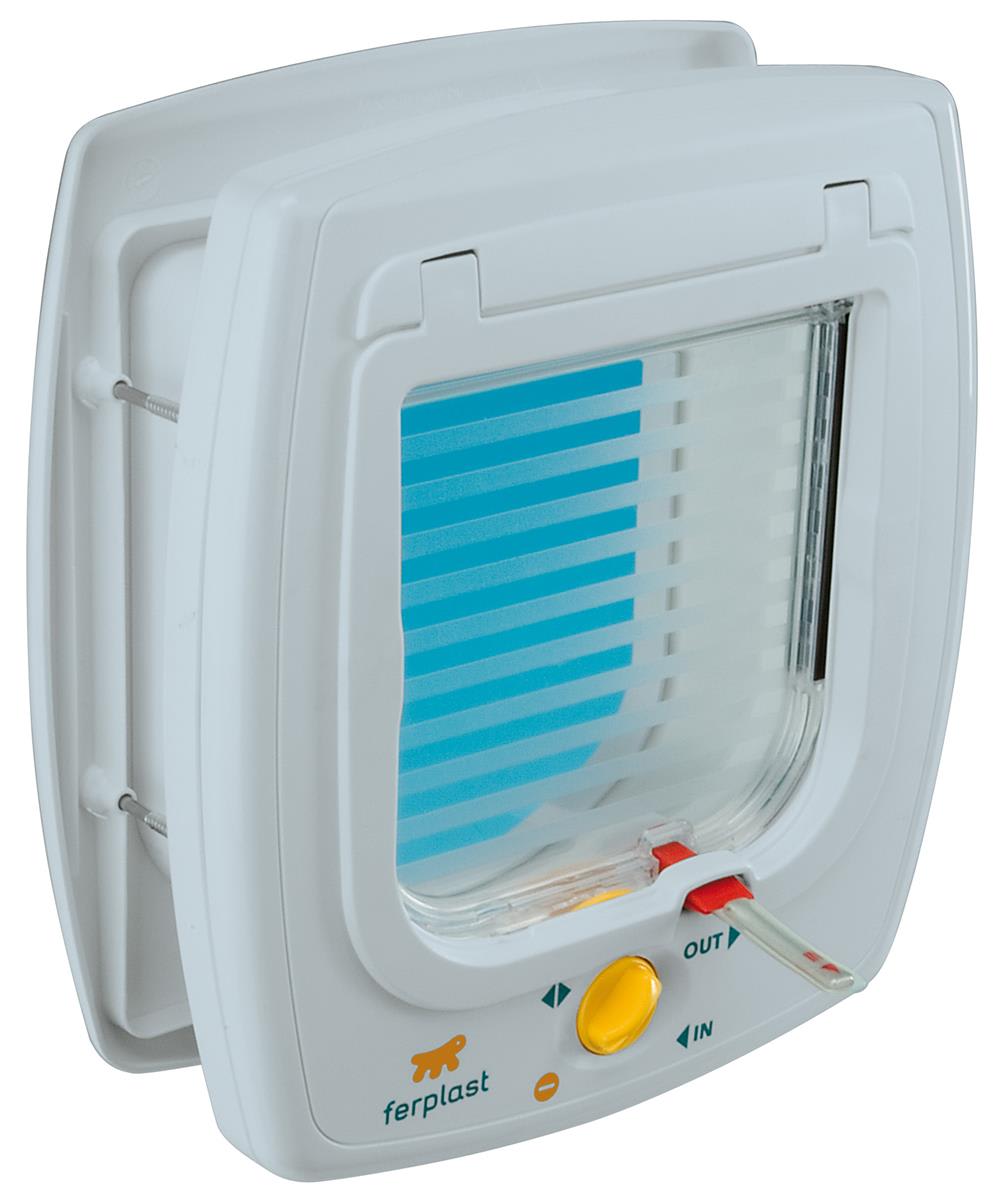 Kattedør Swing 5 4Ways M/Tunnel Hvit