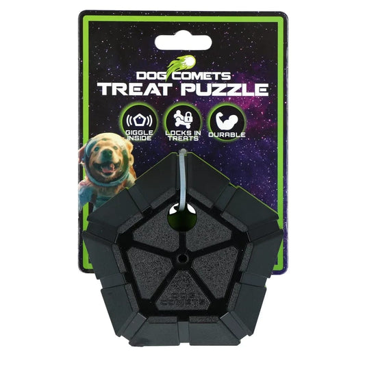 Dog Comets Treat Puzzle Green