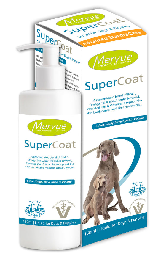 SuperCoat Flytende 150ml Til Valp/Voksen Hund