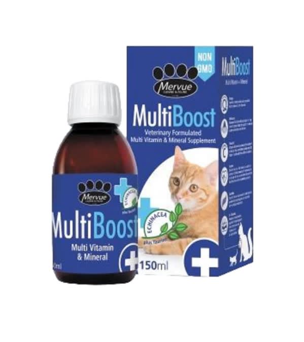 Multi Boost Flytende 150ml For Katt