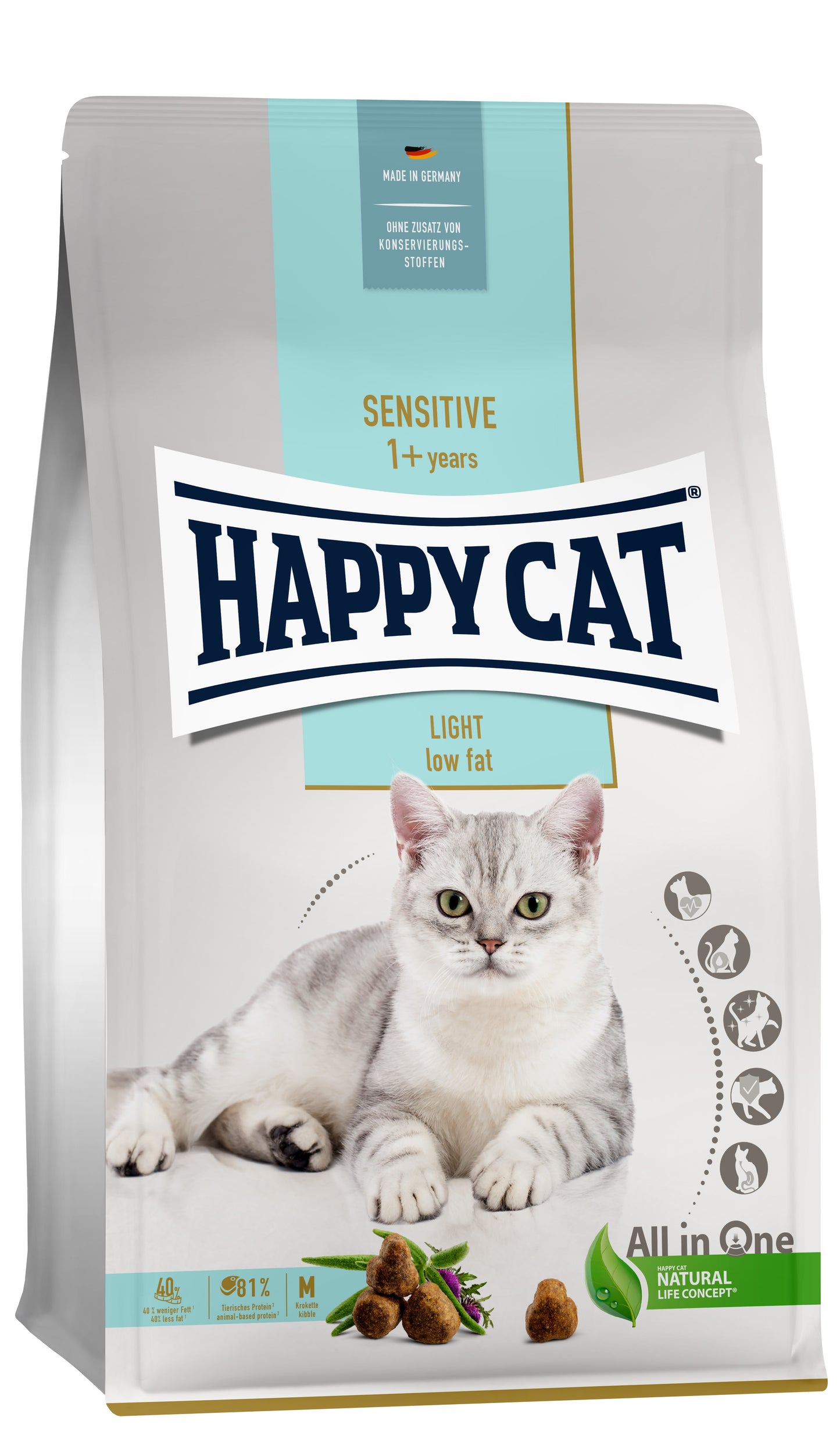Happy Cat Care Adult Light 1,3kg