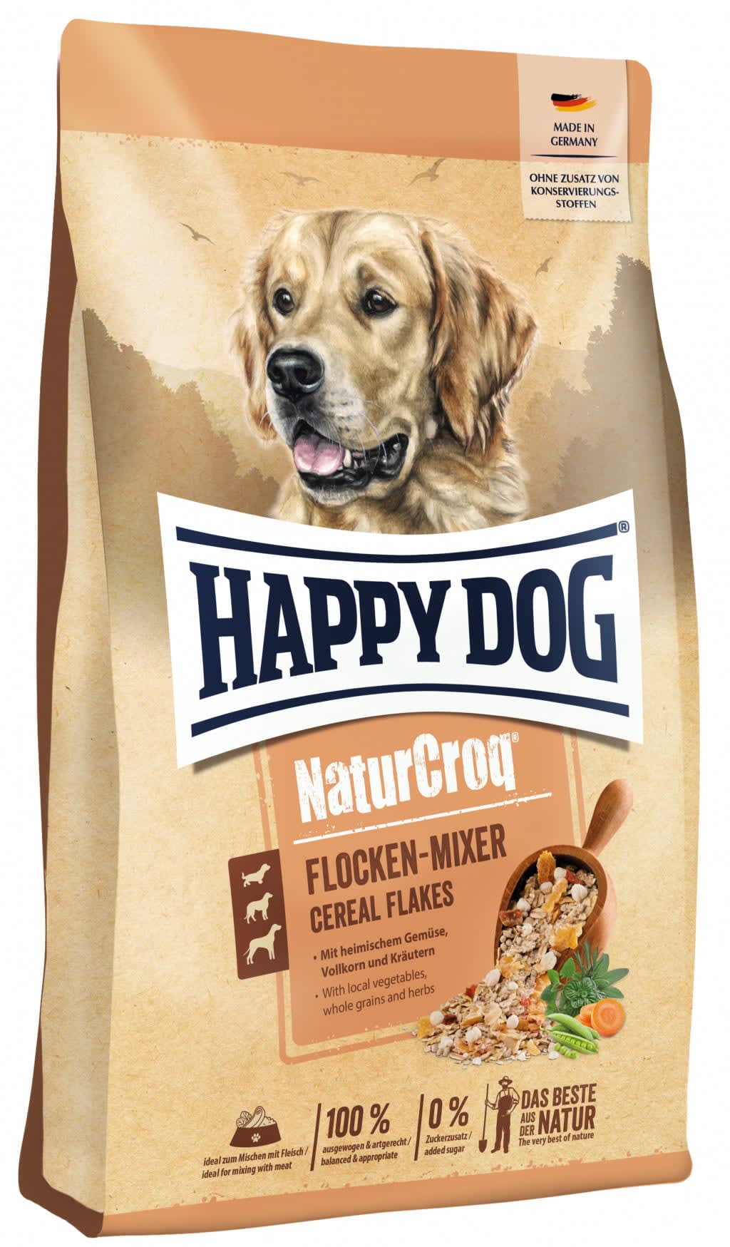 Happy Dog Natur Croq Flocken Mixer 10Kg