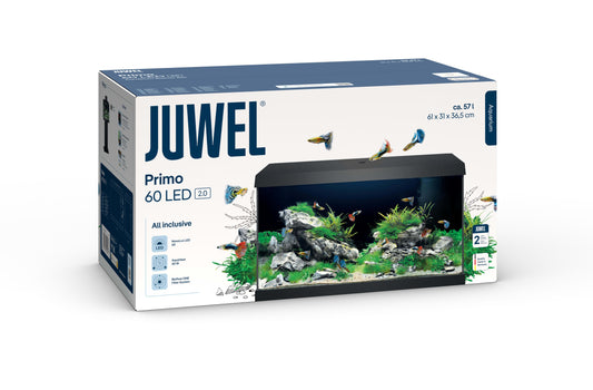 Akv. Juwel Primo 60 2.0 LED Startersett 57L Sort