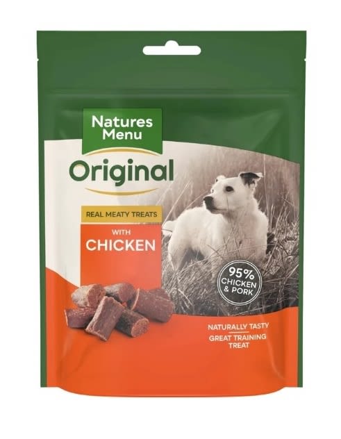 NM Snacks Hund Kylling 120g (7stk) Oransje