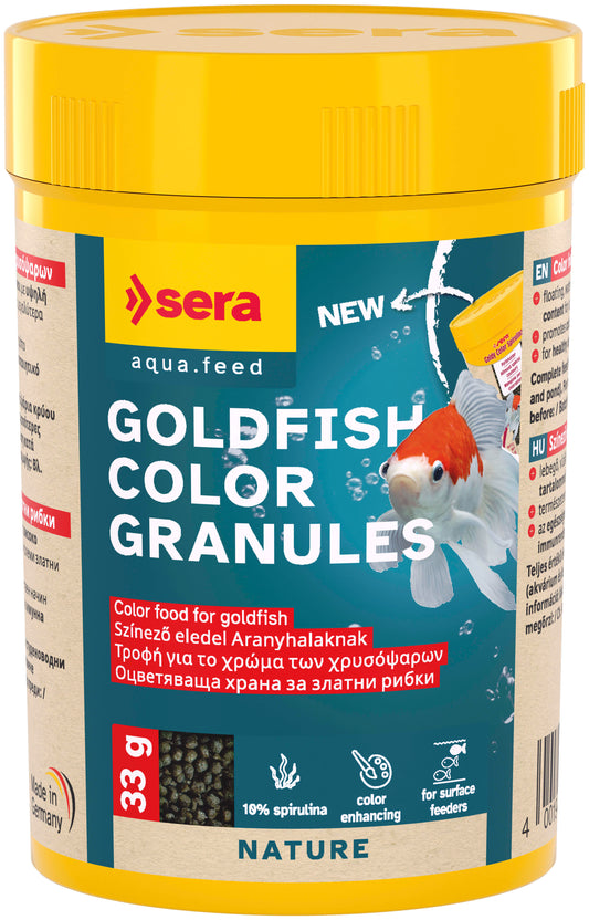 Fiskefor Sera Goldfish Color Granules 100ml
