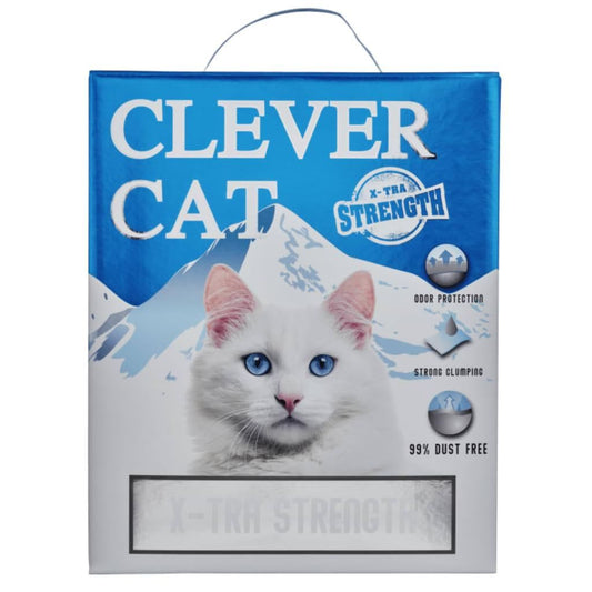 Kattesand Clever Cat X-stra Strength 10L