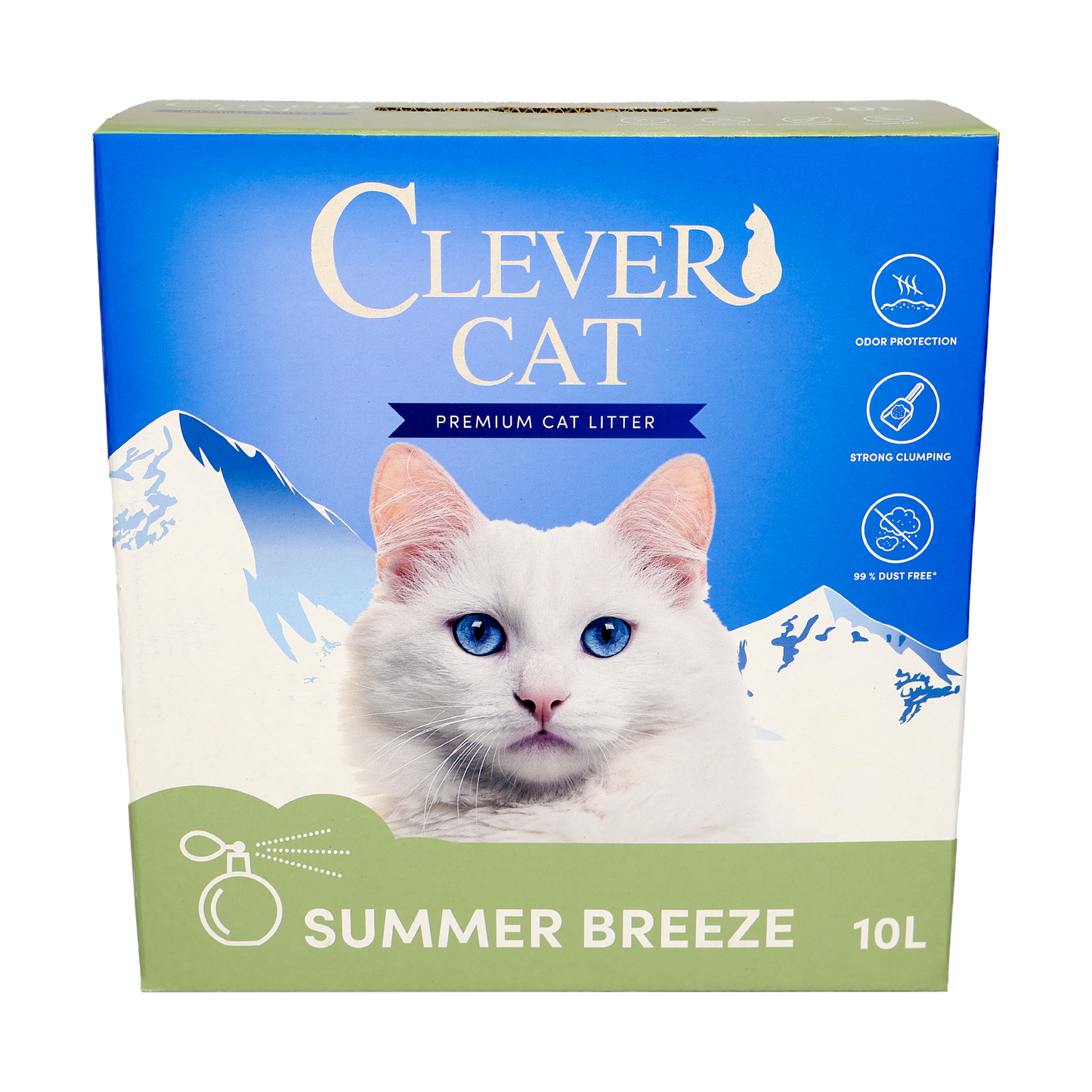 Kattesand Clever Cat Summer Breeze 10L